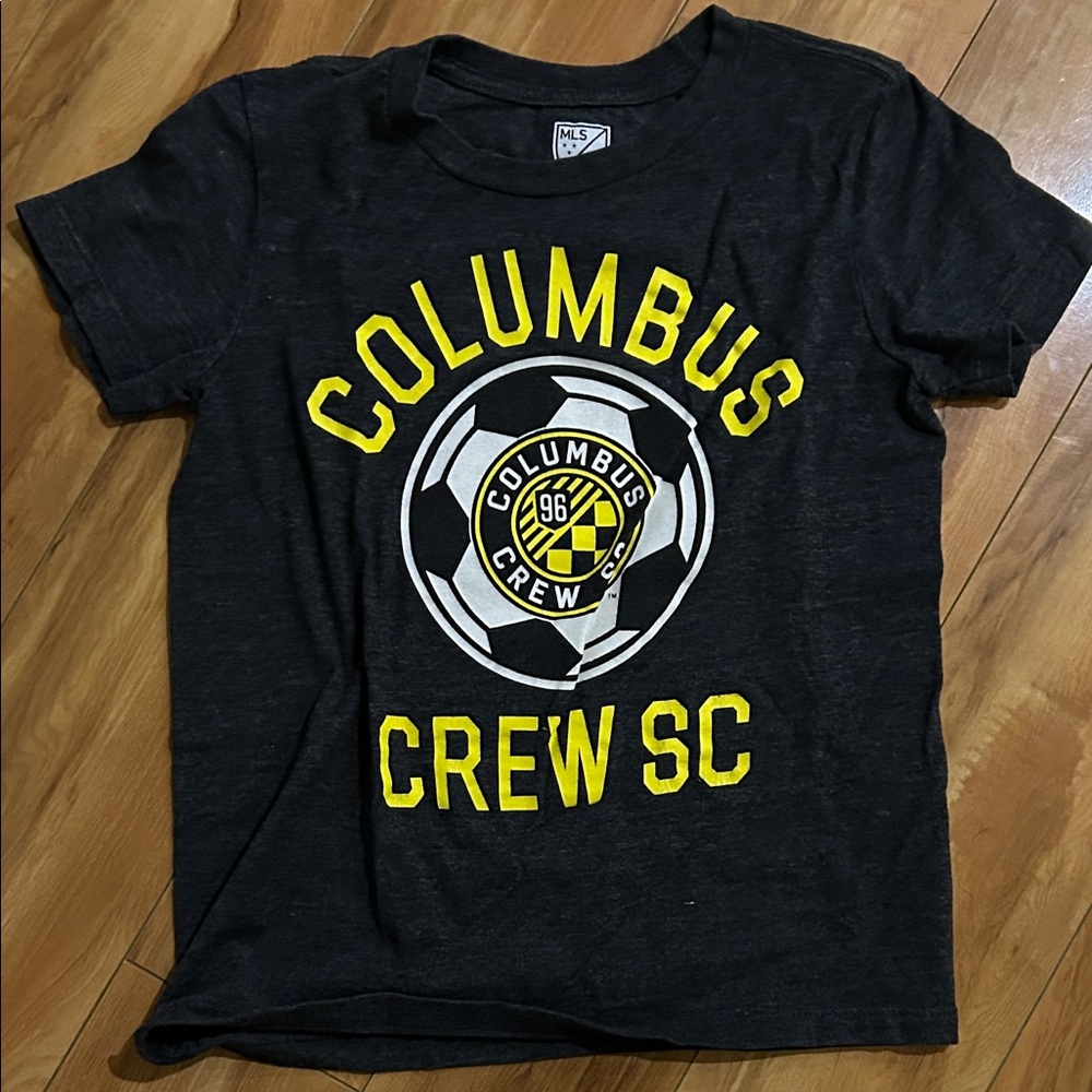 Columbus Crew SC Kids Black T-Shirt
